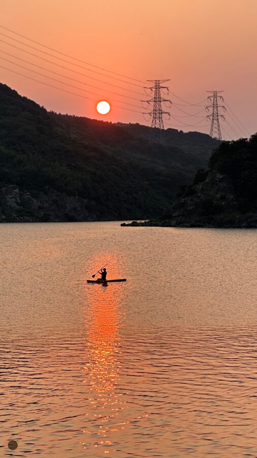 Sunset kayaking!